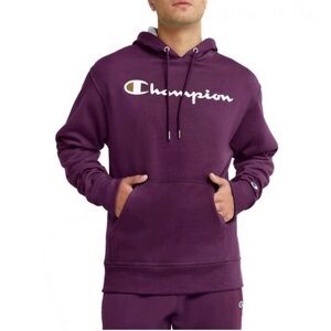 NEW Unisex Champion Authentic Maroon Hoodie